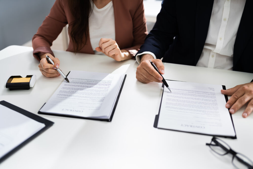 What should you look for in an escrow contract?